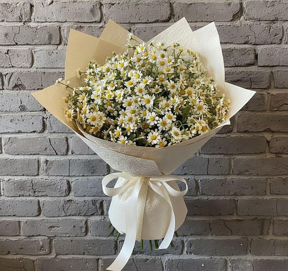Букет цветов из: Ромашки в Первомайском Челябинской области