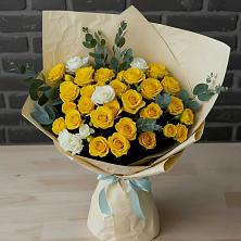 Букет цветов из:  Розы в Первомайском Челябинской области