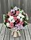Букет цветов из: Альстромерии, Гвоздики, Розы и Хризантемы в Первомайском Челябинской области