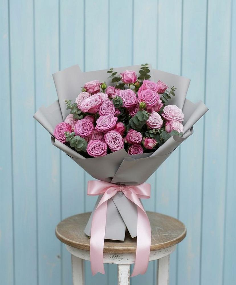 Букет цветов из: Розы в Первомайском Челябинской области