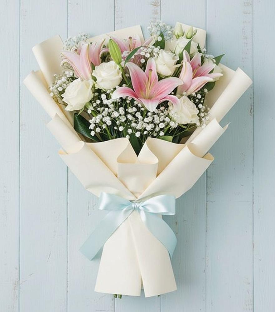 Букет цветов из: Лилии в Первомайском Челябинской области