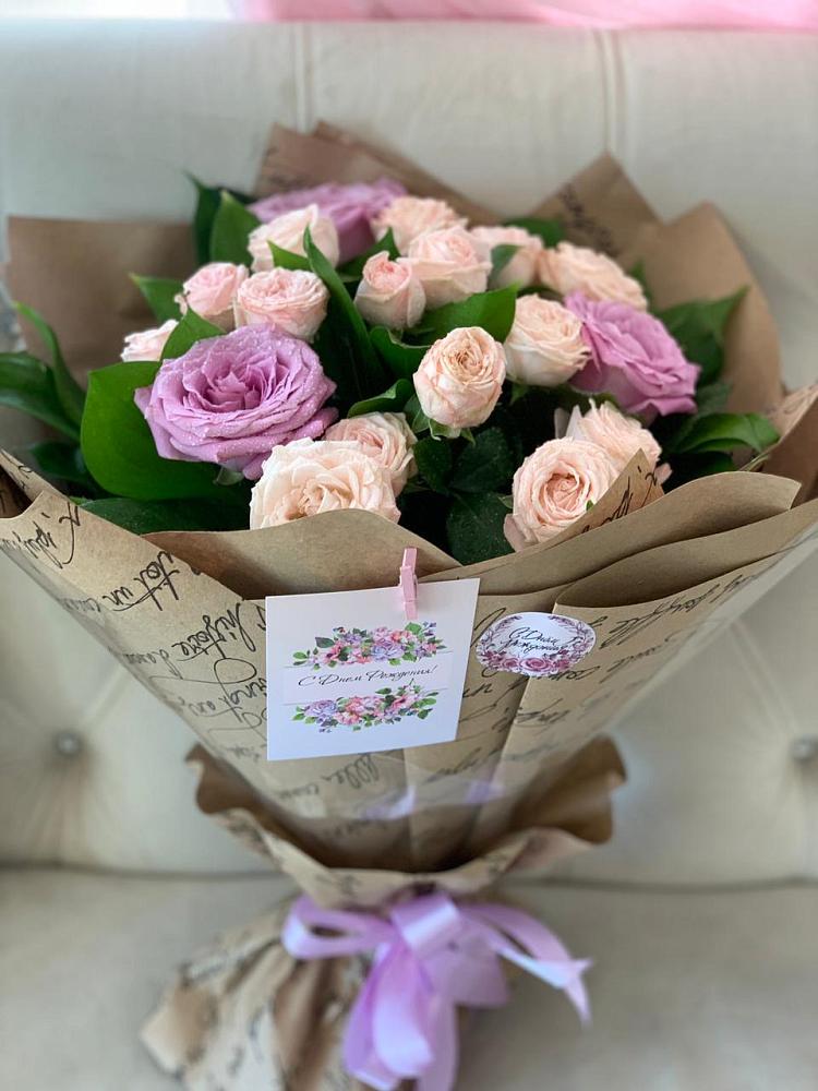 Букет цветов из: Розы в Первомайском Челябинской области