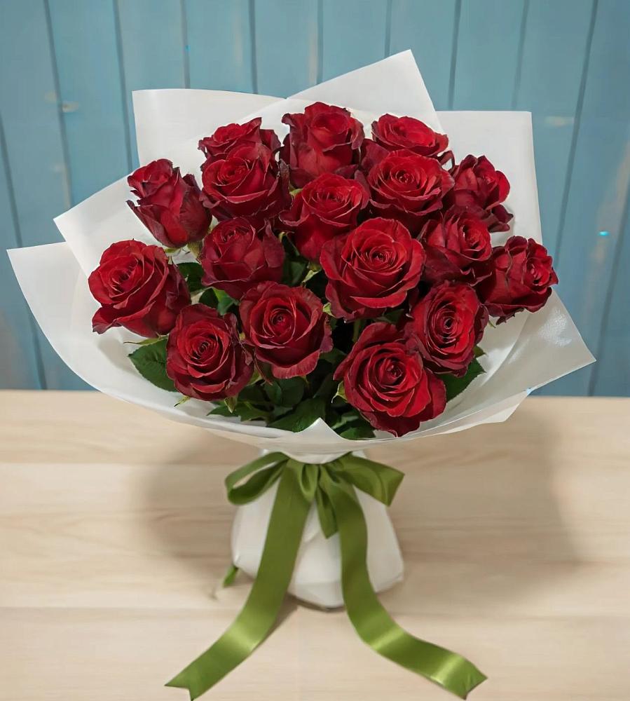 Букет Красные розы в Первомайском Челябинской области