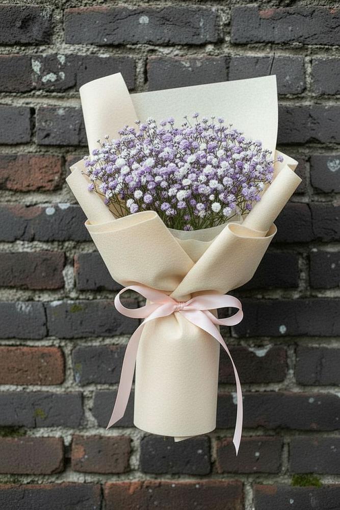 Букет цветов из: Гипсофила в Первомайском Челябинской области