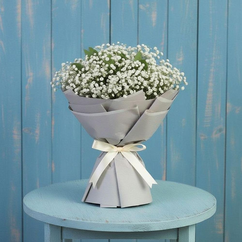 Букет цветов из: Гипсофила в Первомайском Челябинской области