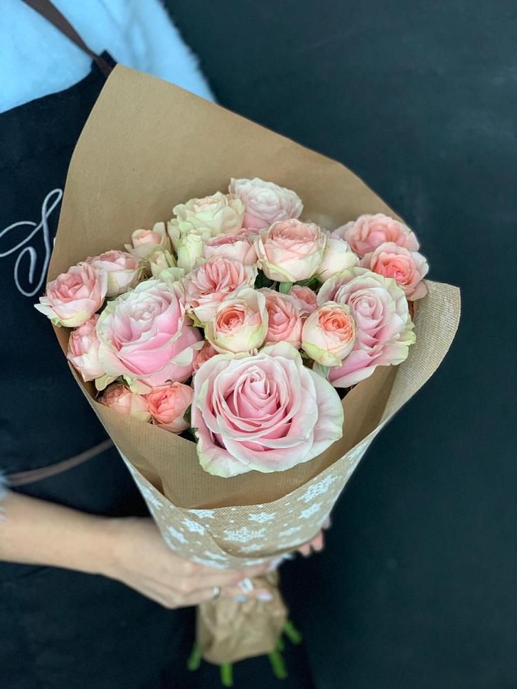 Букет цветов из: Хризантемы и Розы в Первомайском Челябинской области