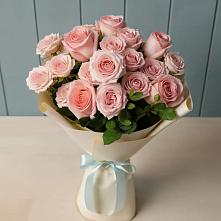 Букет Розовый шарм в Первомайском Челябинской области