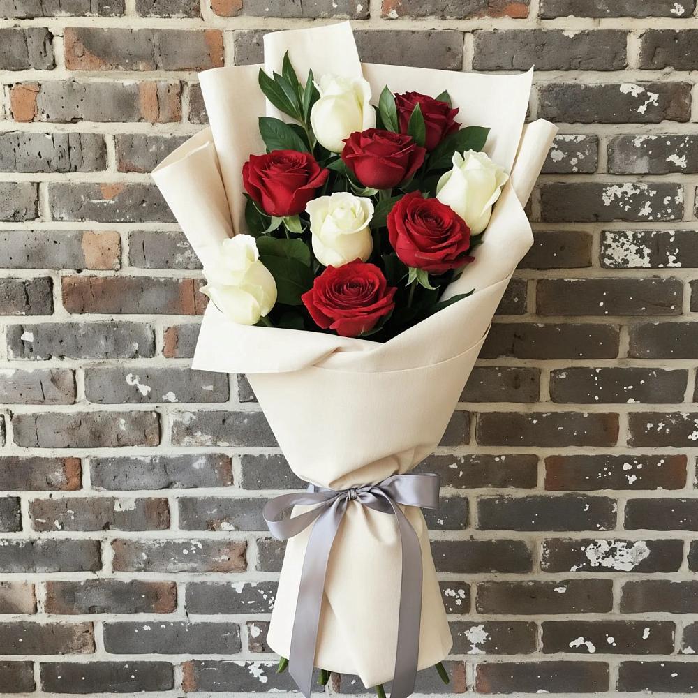 Букет цветов из: Розы в Первомайском Челябинской области