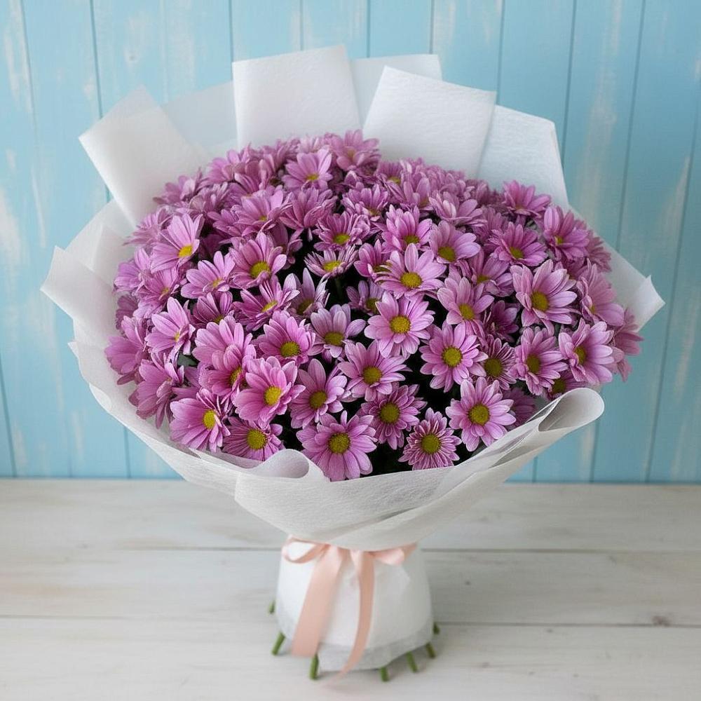 Букет цветов из: Хризантемы в Первомайском Челябинской области