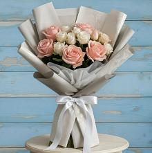 Букет цветов из:  Розы #REPLACE_PRED# Первомайском Челябинской области