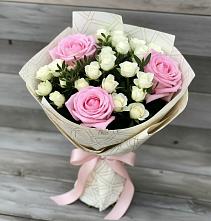 Букет цветов из:  Розы #REPLACE_PRED# Первомайском Челябинской области