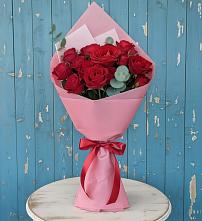 Букет цветов из:  Розы в Первомайском Челябинской области