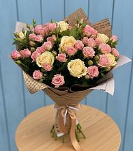 Букет цветов из:  Розы в Первомайском Челябинской области