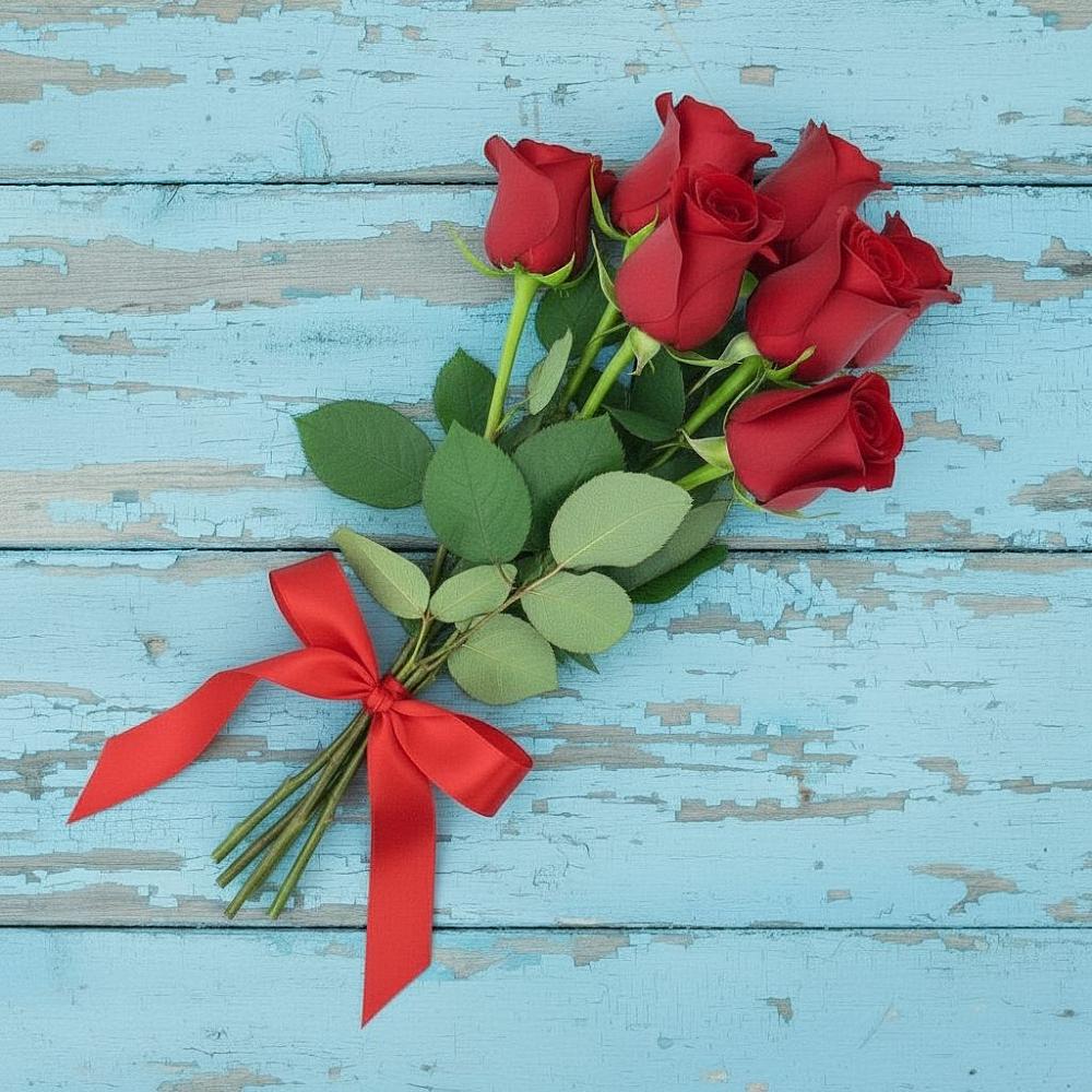 Букет Красные розы в Первомайском Челябинской области