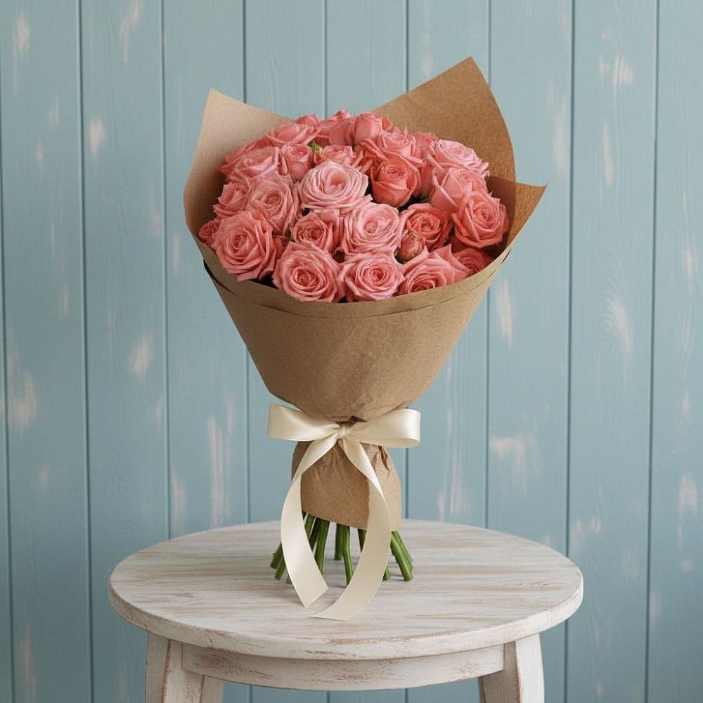 Букет цветов из: Розы в Первомайском Челябинской области