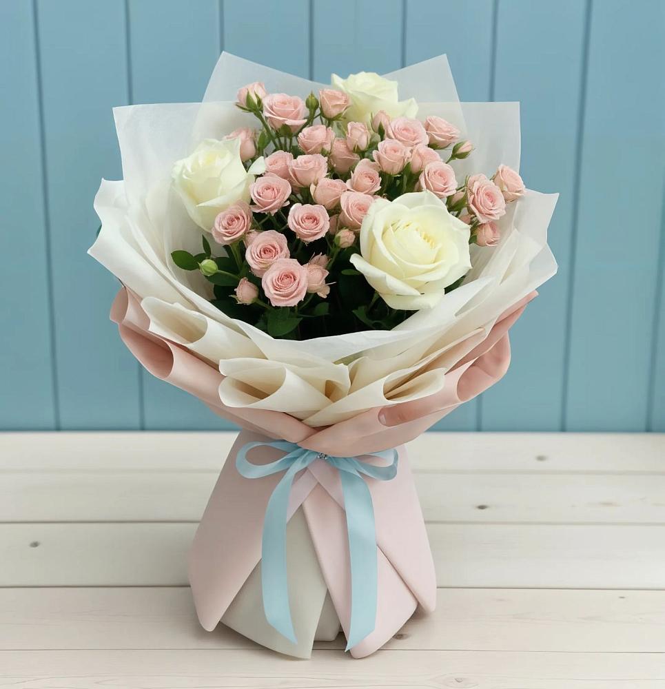 Букет цветов из: Розы в Первомайском Челябинской области