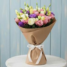 Букет цветов из:  Лизиантусы #REPLACE_PRED# Первомайском Челябинской области