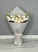 Букет цветов из:  Розы и Лизиантусы в Первомайском Челябинской области